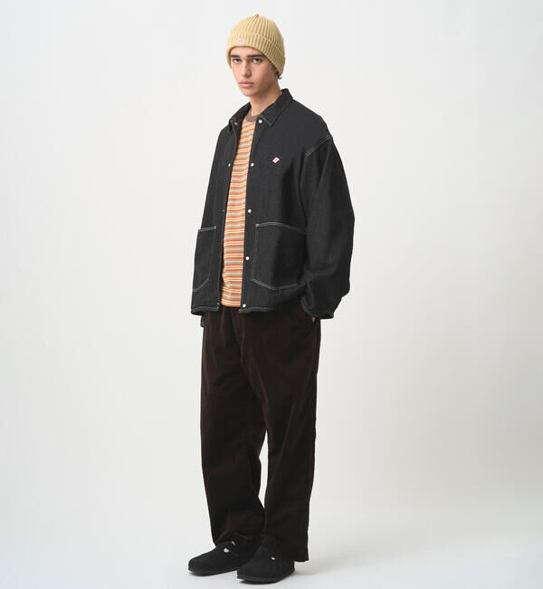 DANTON「DANTON | コットンデニム カバーオール MEN」|テーラードジャケット|