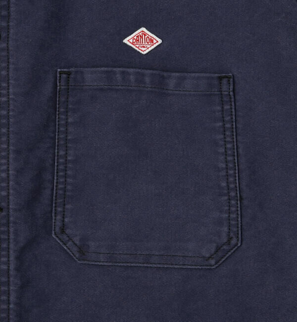 DANTON「DANTON | コットンモールスキン ワイドカバーオール MEN」|テーラードジャケット|