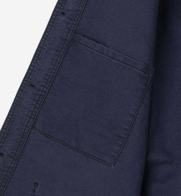 DANTON「DANTON | コットンモールスキン ワイドカバーオール MEN」|テーラードジャケット|