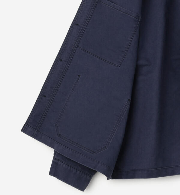 DANTON「DANTON | コットンモールスキン ワイドカバーオール MEN」|テーラードジャケット|