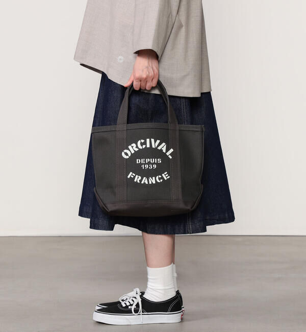 ORCIVAL「ORCIVAL | プリント キャンバストートバッグ 小」|トートバッグ|