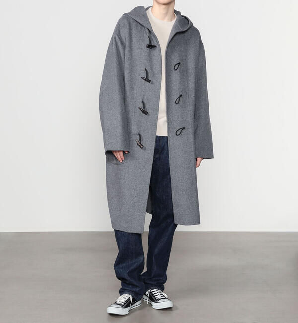  「ORCIVAL | リバーウール ダッフルコート MEN」|ダッフルコート|GREY