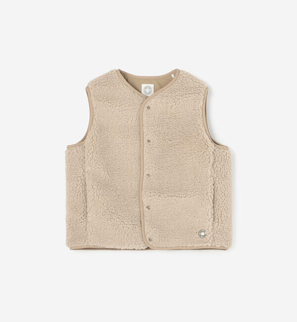 ORCIVAL「ORCIVAL | ボアフリース ノーカラーベスト WOMEN」|その他|