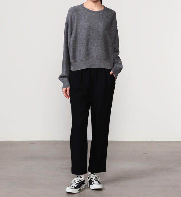 ORCIVAL「ORCIVAL | ウールコットン ラウンドネックプルオーバー WOMEN」|ニット・セーター|