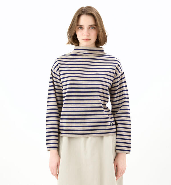 ORCIVAL「ORCIVAL | モックネック プルオーバーニット WOMEN」|ニット・セーター|ECRU系1