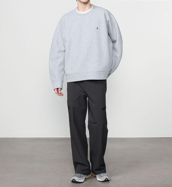 GYMPHLEX「Gymphlex | ダンボールニット クルーネックプルオーバー MEN」|スウェット・ジャージ|