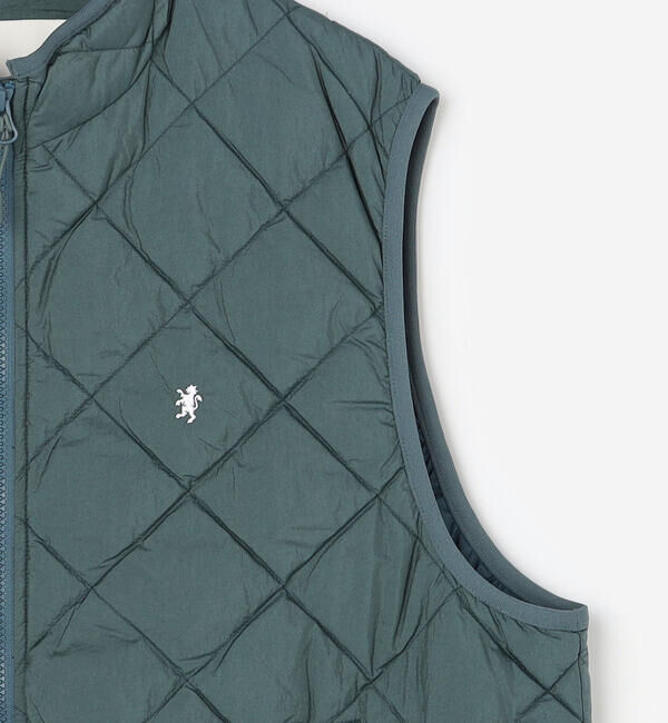 GYMPHLEX「Gymphlex | ナイロンタフタ スタンドカラーダウンベスト MEN」|その他|