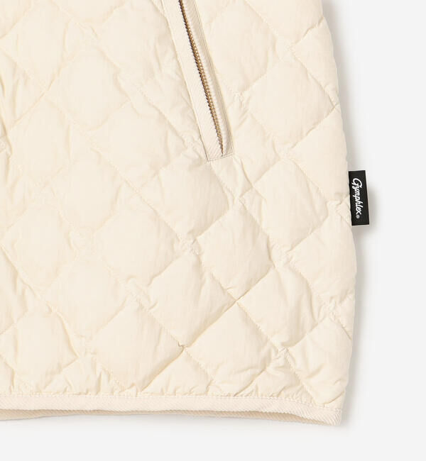 GYMPHLEX「Gymphlex | キルトダウンパフスリーブミドルコート SOLID WOMEN」|ダウン|