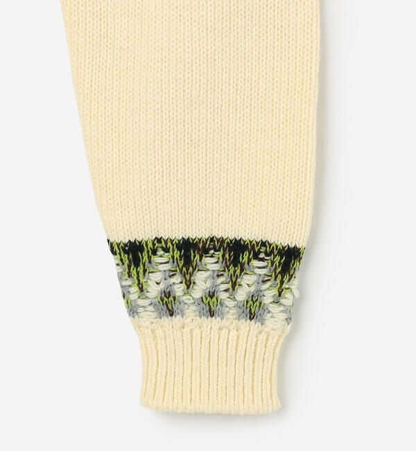  「COOHEM | 〈別注〉ノルディック ニットブルゾン WOMEN」|ニット・セーター|