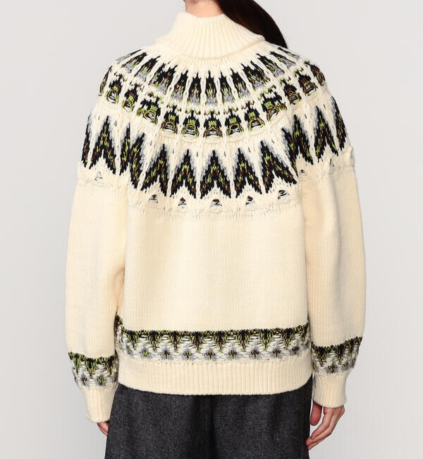  「COOHEM | 〈別注〉ノルディック ニットブルゾン WOMEN」|ニット・セーター|