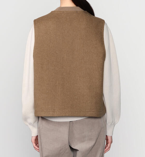  「UNFIL | 【LONDON TRADITION&times;UNFIL】ダブルフェイス ジップベスト WOMEN」|その他|
