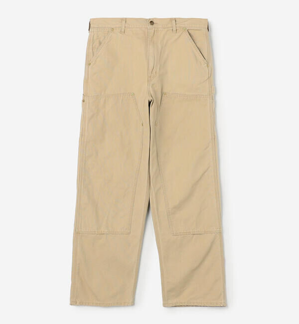  「orSlow | 〈別注〉 DOUBLE KNEE WORK PANTS BEIGE MEN」|チノ|