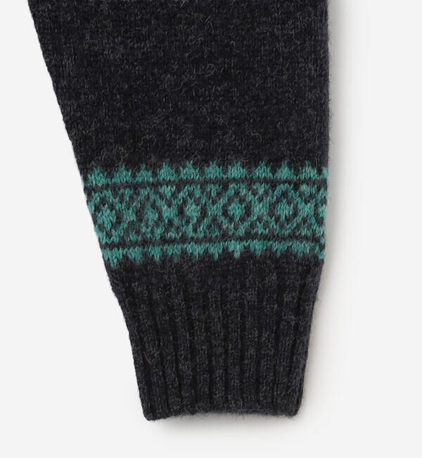 Morris & Sons「MORRIS & SONS |  ジーロンラム ノルディックセーター MEN」|ニット・セーター|