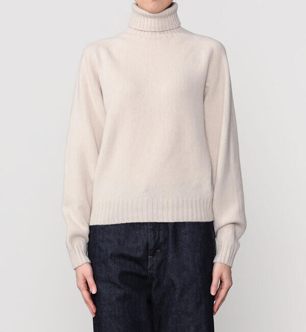 Morris & Sons「MORRIS & SONS | ジーロンラム タートルネックニット WOMEN」|ニット・セーター|