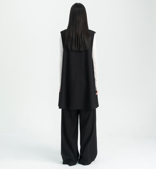  「eunoia | 2タックワイドパンツ WOMEN」|チノ|