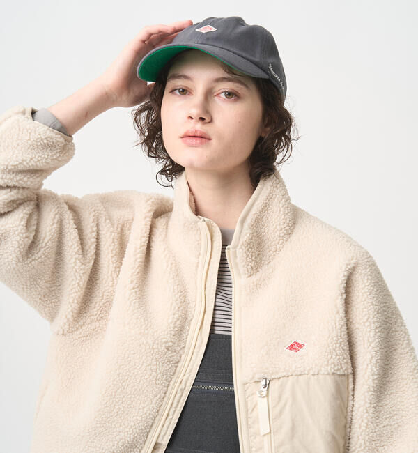 DANTON「DANTON | ポリエステルサージ 6Pキャップ UNISEX」|キャップ・キャスケット|