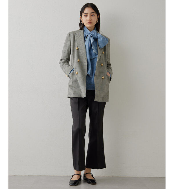  「DENIMボウブラウス」|シャツ・ブラウス|