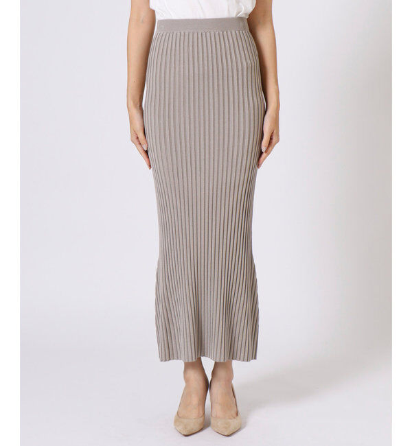  「ニットフィットスカート」|スカート|