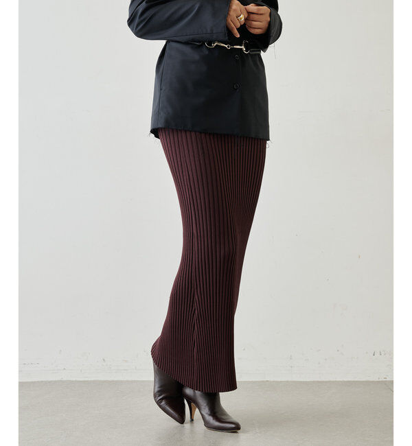  「ニットフィットスカート」|スカート|