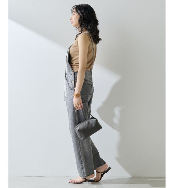  「コットンヘンプデニムオールインワン」|ワンピース|