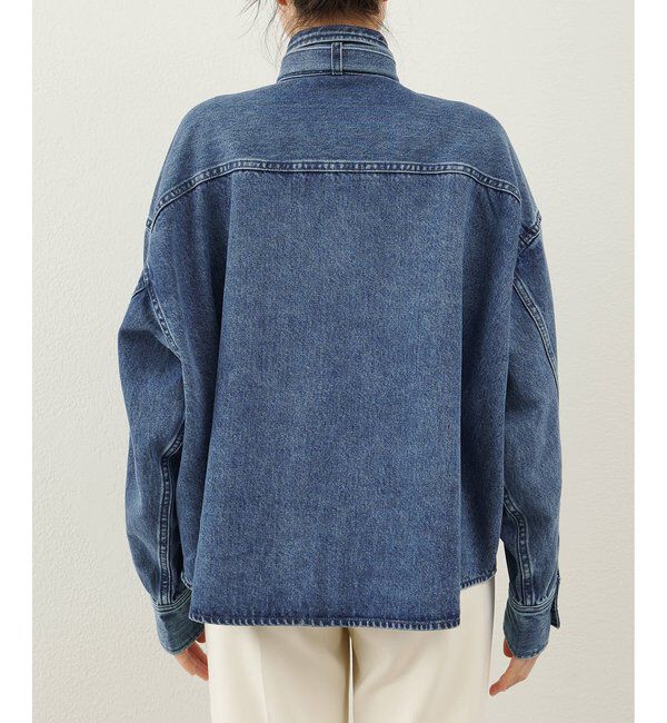  「デニムボウタイシャツ」|シャツ・ブラウス|