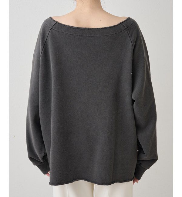  「オフショル裏毛プルオーバー」|Tシャツ・カットソー|