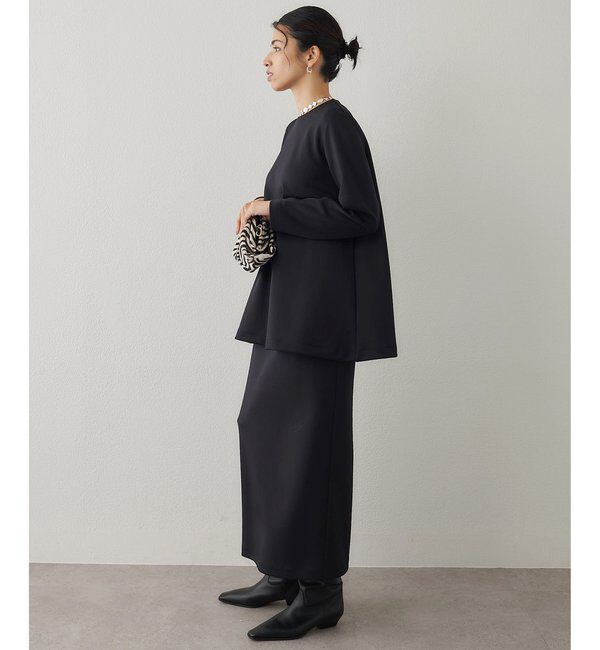  「ハイウエストジャージースカート」|スカート|