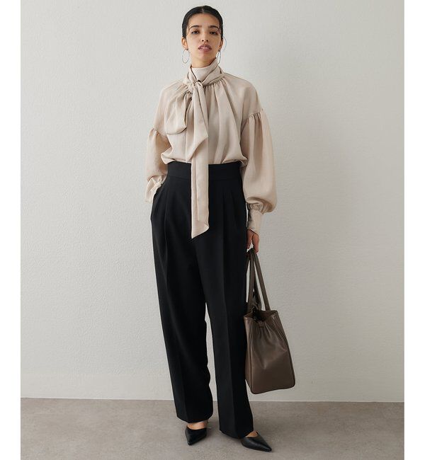  「ハイウエストサスペンダーパンツ」|チノ|