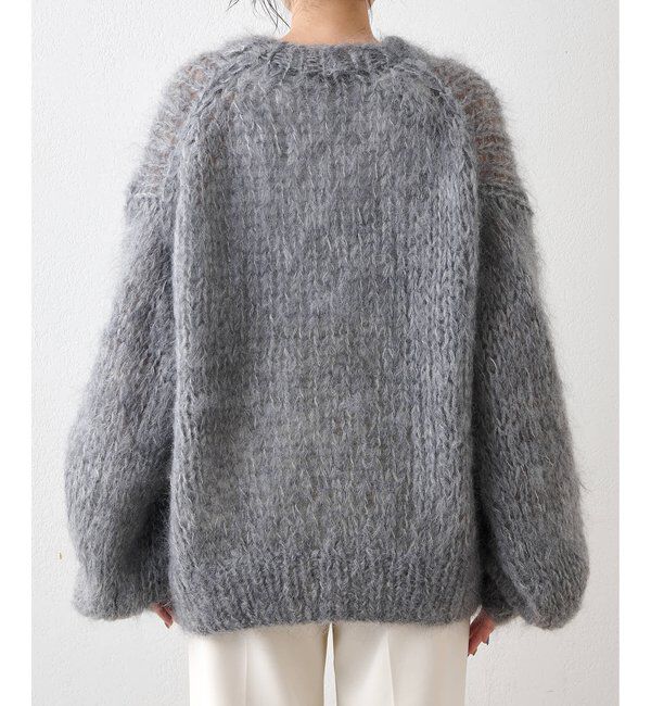  「ハンドクルーニットプルオーバー」|ニット・セーター|