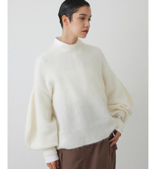 THE PAUSE「【THE PAUSE】バレルスリーブニット」|ニット・セーター|