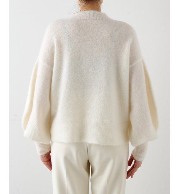 THE PAUSE「【THE PAUSE】バレルスリーブニット」|ニット・セーター|