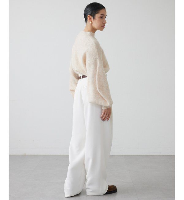 THE PAUSE「【THE PAUSE】バレルスリーブニット」|ニット・セーター|