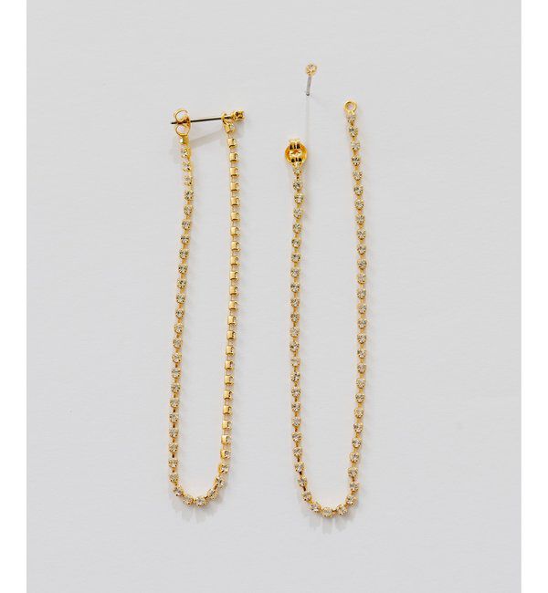  「【インフルエンサーコラボ】ビジューアレンジピアスGD」|リング|