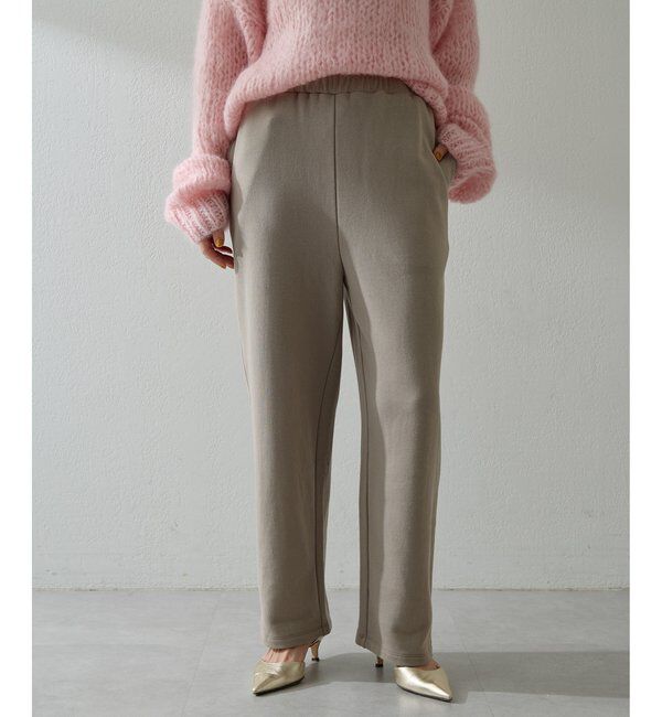  「裏毛ワイドパンツ」|チノ|