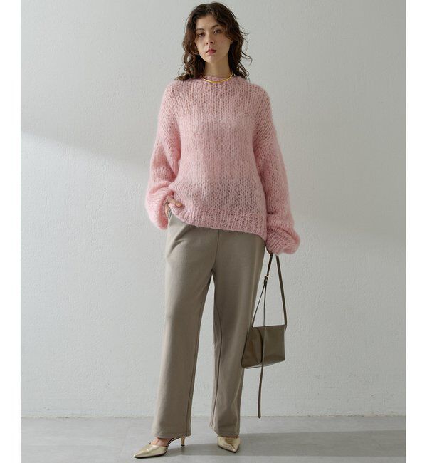  「裏毛ワイドパンツ」|チノ|