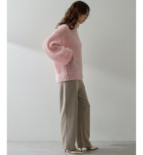  「裏毛ワイドパンツ」|チノ|