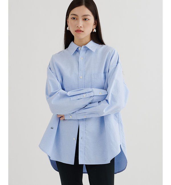  「刺繍オックスフォードシャツ」|シャツ・ブラウス|