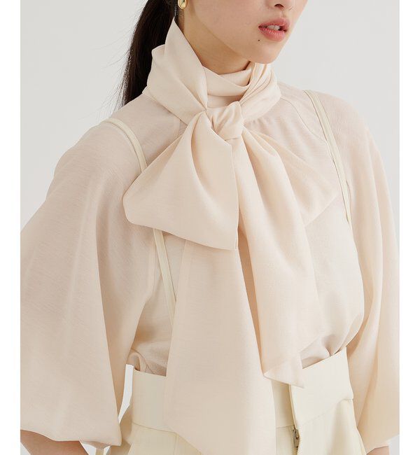  「シフォンボウタイブラウス」|シャツ・ブラウス|