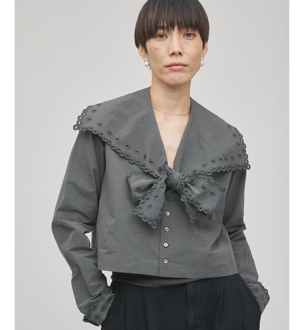 GEMINI「【GEMINI】スカラップブラウス」|シャツ・ブラウス|