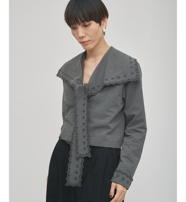 GEMINI「【GEMINI】スカラップブラウス」|シャツ・ブラウス|