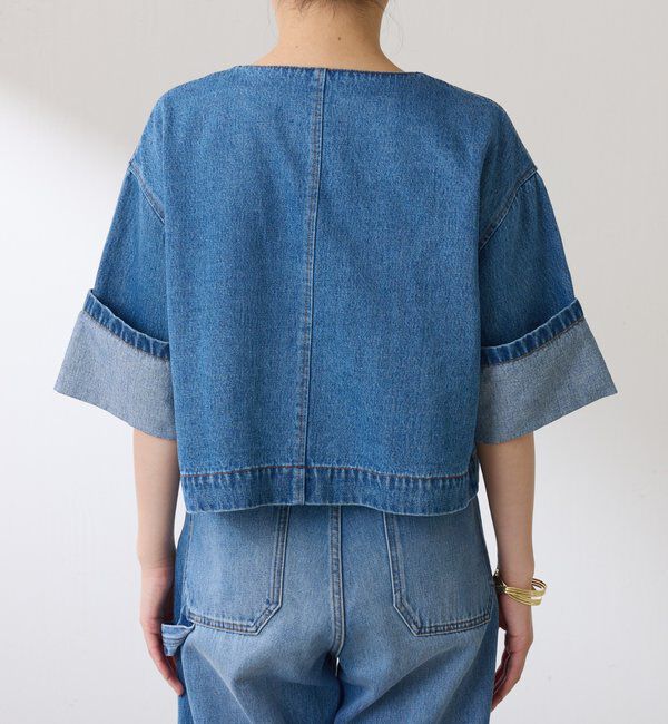  「Q.anos ターンバックジャケット」|ベスト・ジレ|