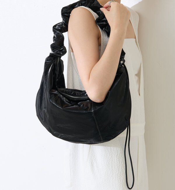  「【PAPILLONNER/パピヨネ】ドロストアレンジラウンドバッグ」|トートバッグ|