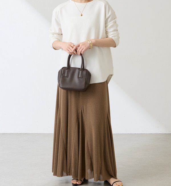  「フロッキーチュールフレアースカート」|スカート|