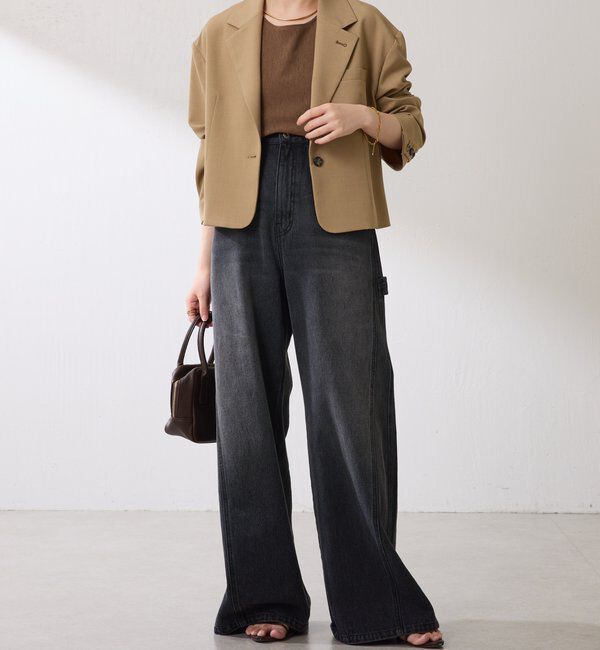  「ショートテーラードジャケット」|ベスト・ジレ|