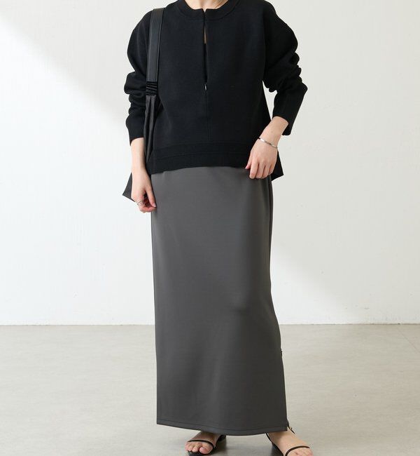  「ツヤカットタイトスカート」|スカート|