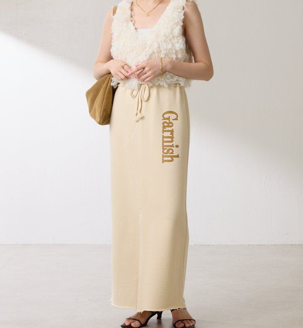  「スウェットロゴスカート」|スカート|