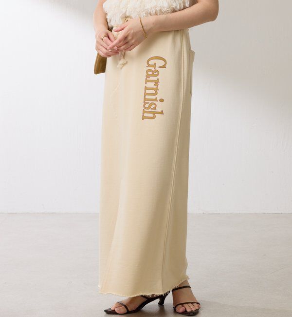  「スウェットロゴスカート」|スカート|