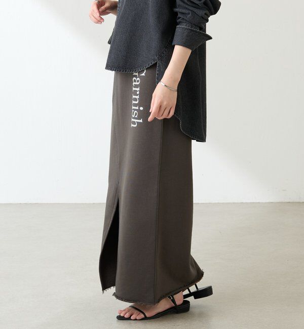  「スウェットロゴスカート」|スカート|