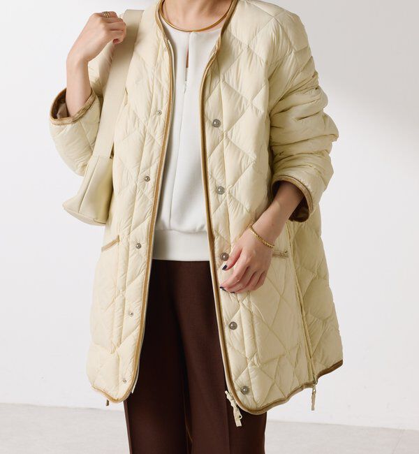  「ベロアパイピングリバーシブルコート」|その他|