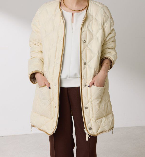  「ベロアパイピングリバーシブルコート」|その他|